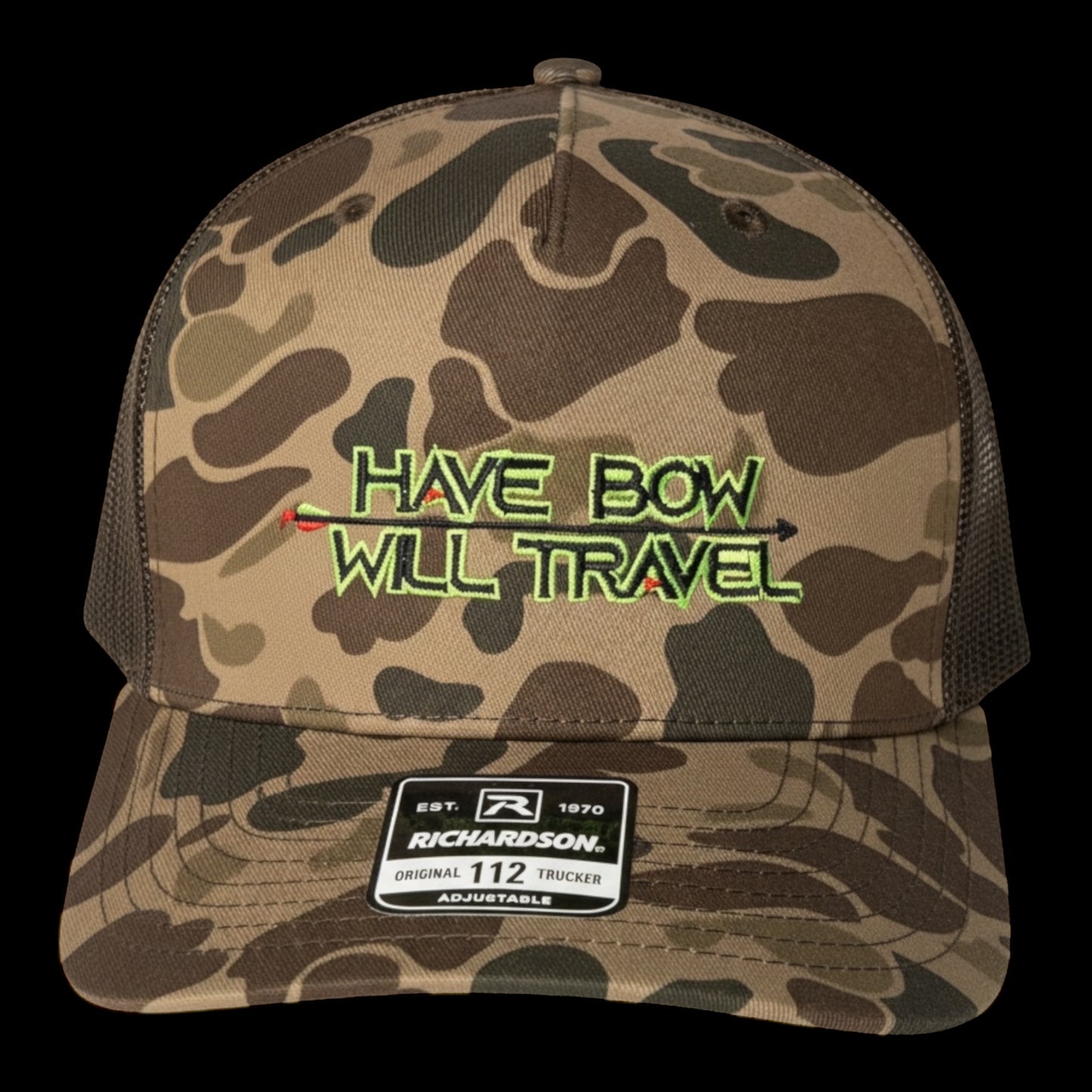 Richardson 112s with Embroidered Logo