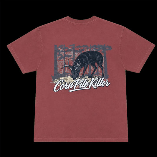 Corn Pile Killer Pocket Tee